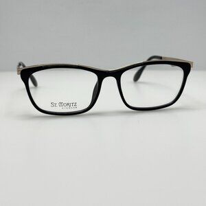 St. Moritz Danica Black Eyeglasses Eye Glasses Frames 53-15-145